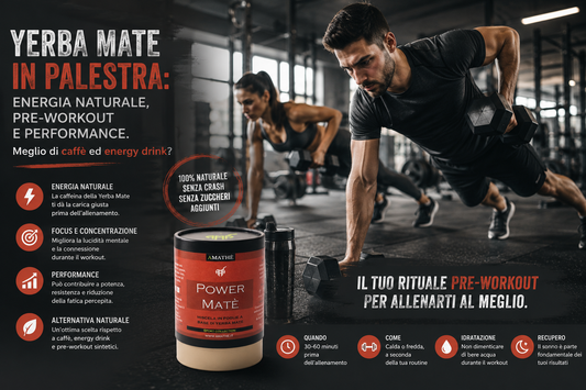 Yerba Mate in Palestra: Energia Naturale, Pre-Workout e Performance. Meglio di Caffè ed Energy Drink?
