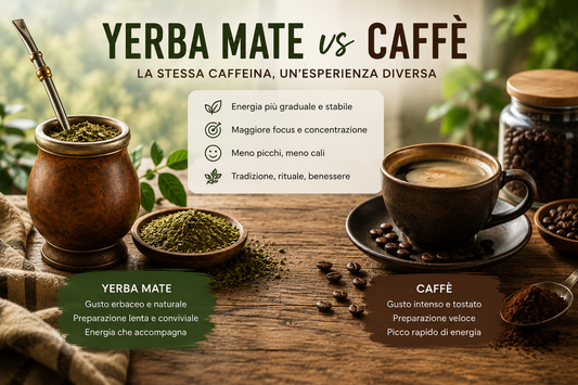 La Caffeina della Yerba Mate: È Davvero Diversa da Quella del Caffè?