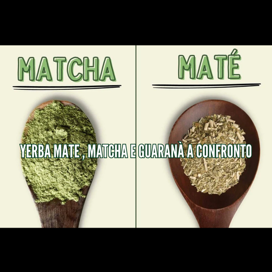 La guida definitiva alla caffeina naturale: Yerba Mate, Matcha e Guaranà a confronto