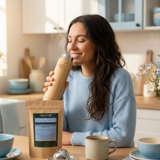 Detox : il nuovo infuso funzionale Amathè per depurare l’organismo e ritrovare leggerezza
